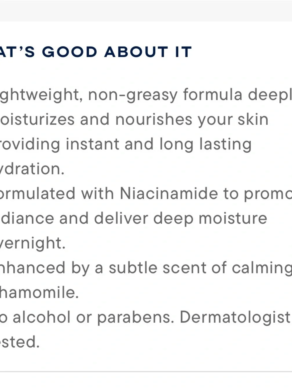 Hydrating Night Lotion for Men — Blue